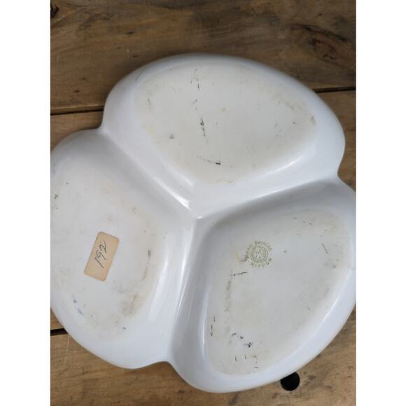 VTG Nippon Candy Dish Hand-Painted Floral Japan 1920-1950 Divided Gold Edge - Picture 12 of 12